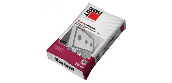 Baumit ThermoKleber Клей для пінопласту та мінеральної вати 25 кг