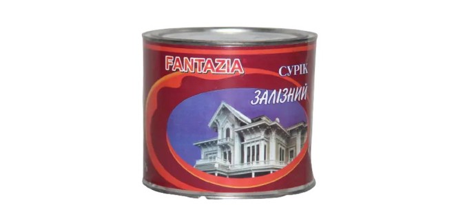 Фарба масляна МА-15 Сурик залізний червоно-коричневий 2,8 кг