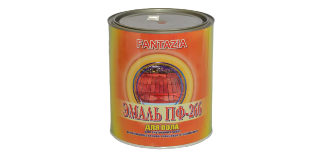 Емаль ПФ-266 для підлоги Fantazia жовто-коричнева 0,85 кг