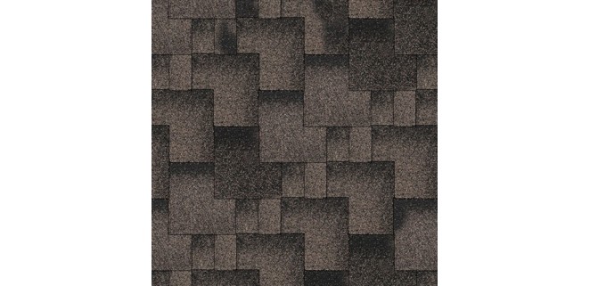 Бітумна черепиця Акваізол Еталон Акцент Графіт