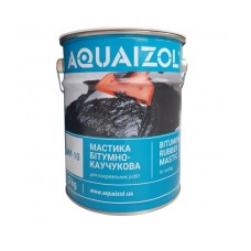 Мастика бітумно-каучукова АМ-10 Акваізол 3 кг