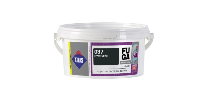 Фуга для плитки епоксидна ATLAS EPOKSYDOWA 1-10 мм, 037 графітовий, 2 кг Фуга для плитки епоксидна ATLAS EPOKSYDOWA 1-10 мм, 037 графітовий, 2 кг