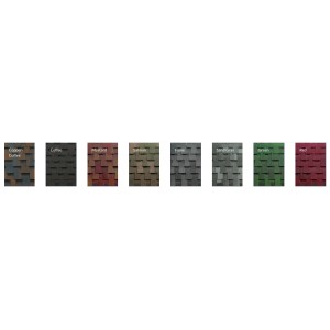 Бітумна черепиця BTM Shingle Dragon (зуб)