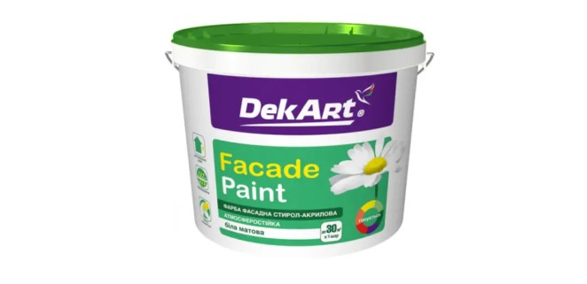 Фарба фасадна DekArt Faсade Paint  12,6 кг