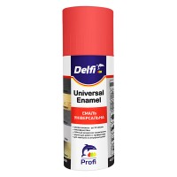 Аерозольна емаль універсальна Delfi жовта (RAL 1023), 400 мл