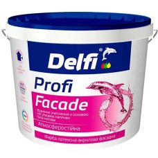 Фарба латексна акрилова фасадна Profi Facade Delfi 1,4 кг Фарба латексна акрилова фасадна Profi Facade Delfi 1,4 кг
