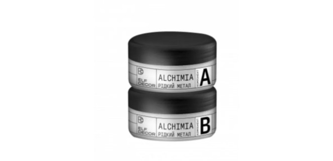 Alchimia  Алхімія декоративна штукатурка  Elf Decor компонент А+В 125g+125g, 0,8-1,5 кг/м2