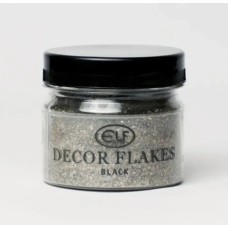 Натуральна слюда Elf Decor Flakes Black 50 г