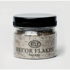 Натуральна слюда Elf Decor Flakes Bronze 50 г