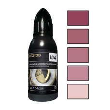 Універсальний барвник-концентрат Elf Decor Decotoner №104 оксид-червоний 20 мл