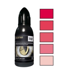 Універсальний барвник-концентрат Elf Decor Decotoner  №110 пурпурно-червоний 20 мл