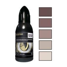Універсальний барвник-концентрат Elf Decor Decotoner  №123 сіро-коричневий 20 мл