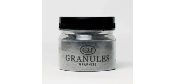Натуральні кольорові гранули Elf Decor Granules графіт 100 г