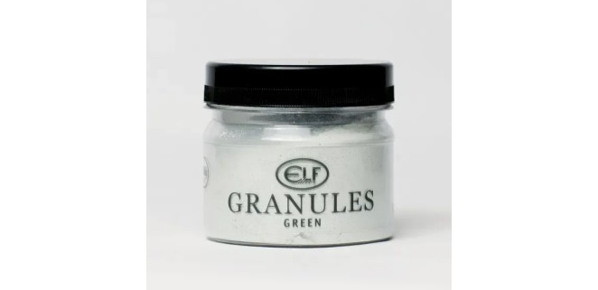 Натуральні кольорові гранули Elf Decor Granules зелений 100 г