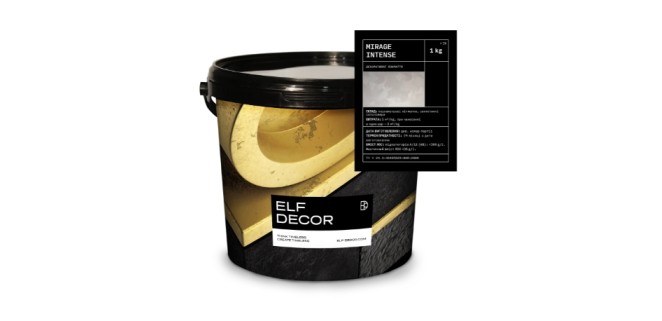 Mirage Intense Міраж Інтенс декоративне покриття Elf Decor 1 кг, 5 кг/м2