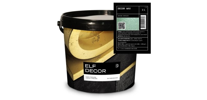 Декоративний віск Elf Decor Decor Wax 1 л, 10-12 м2/л