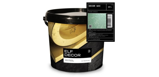 Декоративний віск Elf Decor Decor Wax 10 л, 10-12 м2/л