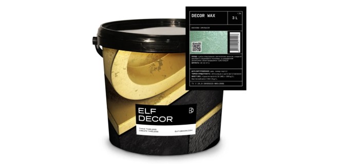 Декоративний віск Elf Decor Decor Wax 3 л, 10-12 м2/л