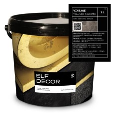 Фінішне покриття Elf Decor Velatura Vintage 1 л, 8-12 м2/л
