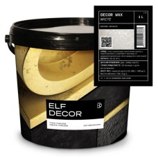 Декоративний віск Elf Decor Decor Wax White 1 л, 10-12 м2/л