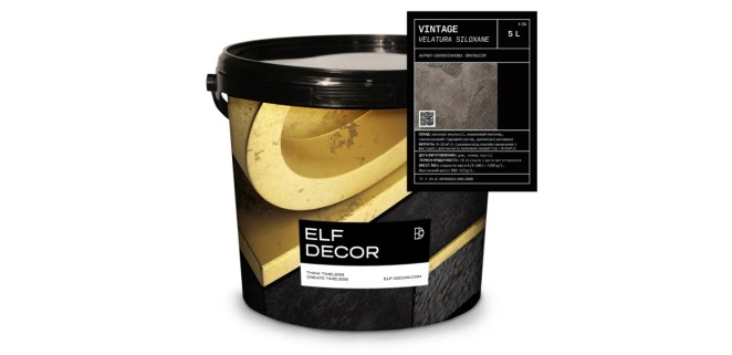 Фінішне покриття Elf Decor Velatura Vintage Matt 5 л, 8-12 м2/л