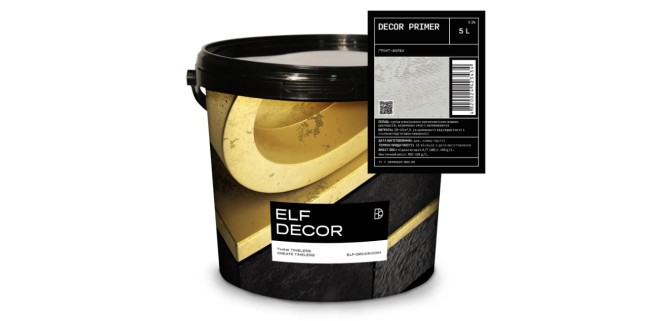 Грунт-фарба Elf Decor Primer 5 л, 10-14 м2/л