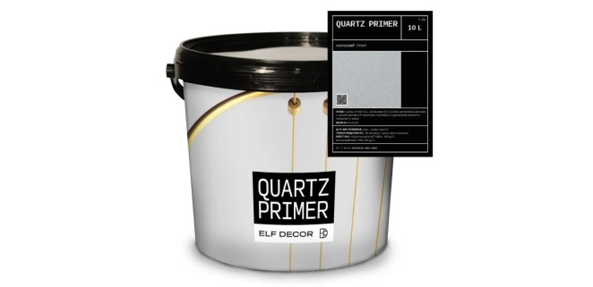 Кварцовий ґрунт Elf Decor Quartz Primer Light 10 л, 6-8 м2/л