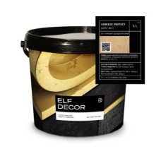 Лак акриловий матовий Elf Decor Varnish Protect Super Matt 1 л, 10-12 м2/л