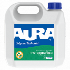 Aura Unigrund Bioprotekt Укрепляющий антиплесневый грунт 1 л Aura Unigrund Bioprotekt Укрепляющий антиплесневый грунт 1 л