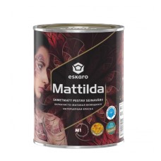 Фарба для стін Eskaro Mattilda бархатисто-матова біла, що миється 0.95 л Фарба для стін Eskaro Mattilda бархатисто-матова біла, що миється 0.95 л