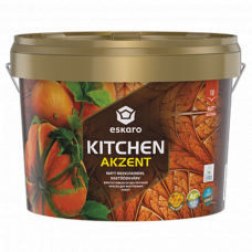 Eskaro Akzent Kitchen матовая влагостойкая особо прочная краска для внутренних работ 0,9 л