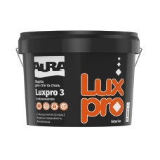 Фарба акрилатна Aura Luxpro 3 біла матова, 10 л
