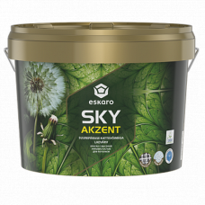 Eskaro Akzent SKY глубокоматовая краска с высокой укрывистостью для потолков 2,7 л