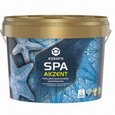 Eskaro Akzent SPA полуглянцевая краска для помещений с постоянной влажностью 0,9 л