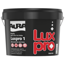 Aura Luxpro 1 абсолютно матова інтер'єрна фарба біла 1 л