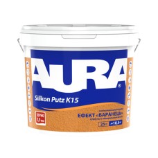 AURA Dekor Silikon Putz К15 Декоративна штукатурка (баранець 1,5 мм) 25 кг