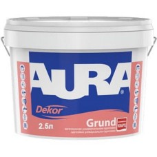 AURA Dekor Grund Грунт-краска с кварцевым песком 2,5 л