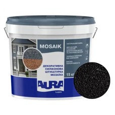 Декоративна силіконова штукатурка мозаїка (байрамікс) Aura Luxpro Mosaik М15, колір B201, 1,5 мм, 15 кг Декоративна силіконова штукатурка мозаїка (байрамікс) Aura Luxpro Mosaik М15, колір B201, 1,5 мм, 15 кг