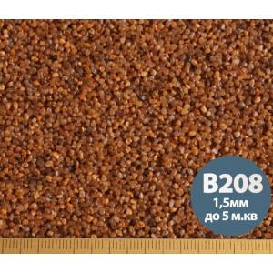 Декоративна силіконова штукатурка мозаїка (байрамікс) Aura Luxpro Mosaik М15, колір B208, 1,5 мм, 15 кг