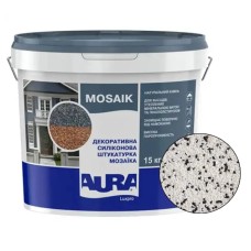 Декоративна силіконова штукатурка мозаїка (байрамікс) Aura Luxpro Mosaik М15, колір B220, 1,5 мм, 15 кг Декоративна силіконова штукатурка мозаїка (байрамікс) Aura Luxpro Mosaik М15, колір B220, 1,5 мм, 15 кг