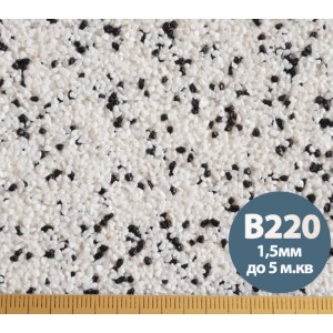 Декоративна силіконова штукатурка мозаїка (байрамікс) Aura Luxpro Mosaik М15, колір B220, 1,5 мм, 15 кг