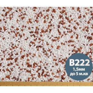 Декоративна силіконова штукатурка мозаїка (байрамікс) Aura Luxpro Mosaik М15, колір B222, 1,5 мм, 15 кг