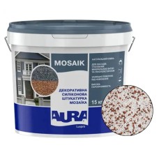 Декоративна силіконова штукатурка мозаїка (байрамікс) Aura Luxpro Mosaik М15, колір B224, 1,5 мм, 15 кг Декоративна силіконова штукатурка мозаїка (байрамікс) Aura Luxpro Mosaik М15, колір B224, 1,5 мм, 15 кг