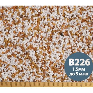 Декоративна силіконова штукатурка мозаїка (байрамікс) Aura Luxpro Mosaik М15, колір B226, 1,5 мм, 15 кг