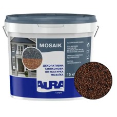 Декоративна силіконова штукатурка мозаїка (байрамікс) Aura Luxpro Mosaik М15, колір B229, 1,5 мм, 15 кг Декоративна силіконова штукатурка мозаїка (байрамікс) Aura Luxpro Mosaik М15, колір B229, 1,5 мм, 15 кг