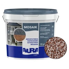 Декоративна силіконова штукатурка мозаїка (байрамікс) Aura Luxpro Mosaik М15, колір B232, 1,5 мм, 15 кг Декоративна силіконова штукатурка мозаїка (байрамікс) Aura Luxpro Mosaik М15, колір B232, 1,5 мм, 15 кг