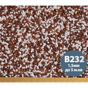Декоративна силіконова штукатурка мозаїка (байрамікс) Aura Luxpro Mosaik М15, колір B232, 1,5 мм, 15 кг