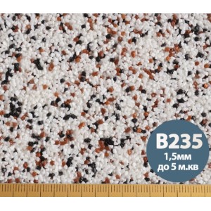 Декоративна силіконова штукатурка мозаїка (байрамікс) Aura Luxpro Mosaik М15, колір B235, 1,5 мм, 15 кг