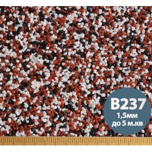 Декоративна силіконова штукатурка мозаїка (байрамікс) Aura Luxpro Mosaik М15, колір B237, 1,5 мм, 15 кг