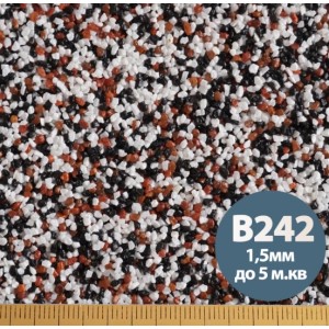 Декоративна силіконова штукатурка мозаїка (байрамікс) Aura Luxpro Mosaik М15, колір B242, 1,5 мм, 15 кг Декоративна силіконова штукатурка мозаїка (байрамікс) Aura Luxpro Mosaik М15, колір B242, 1,5 мм, 15 кг
